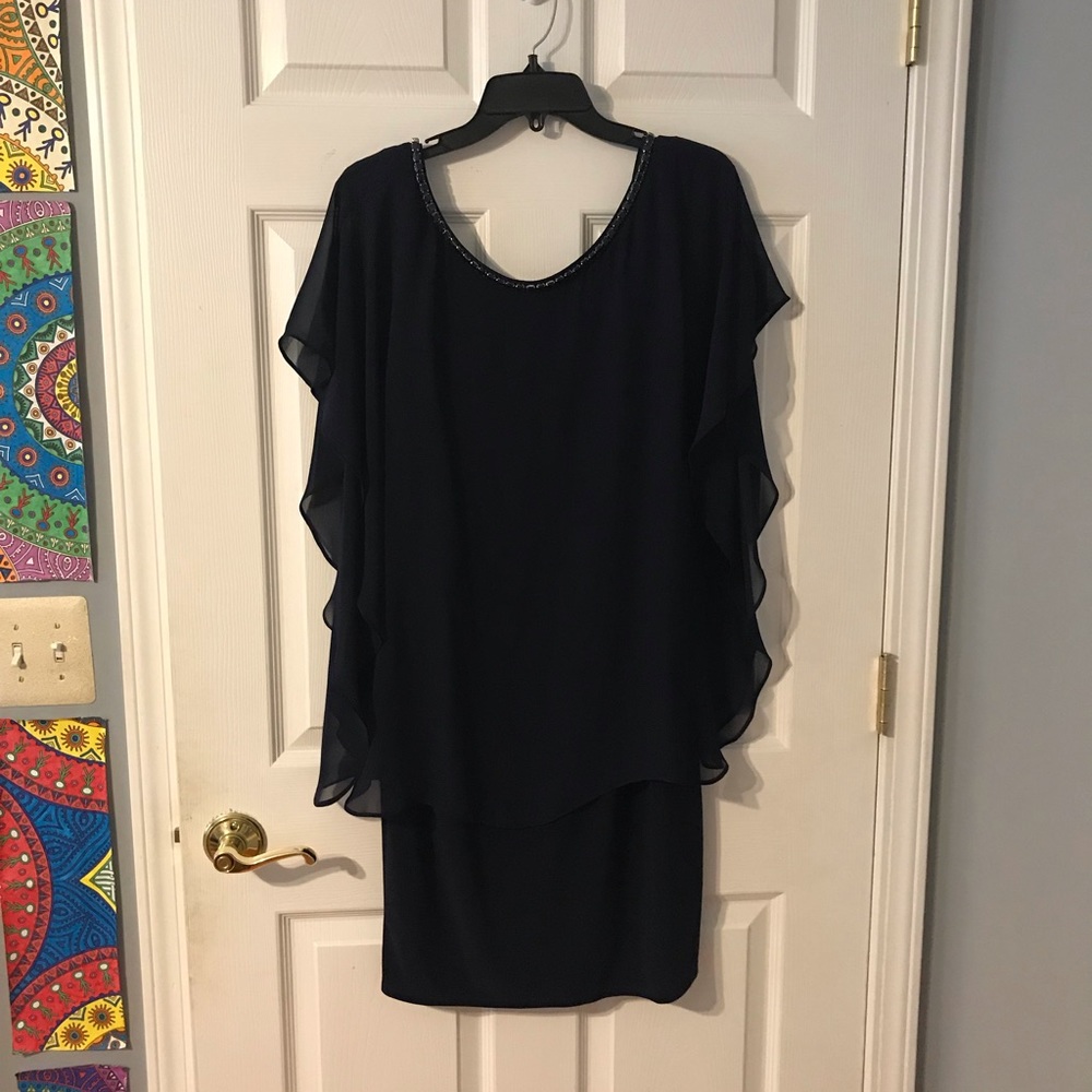 Navy Gown by Laundry by Shelli Segal